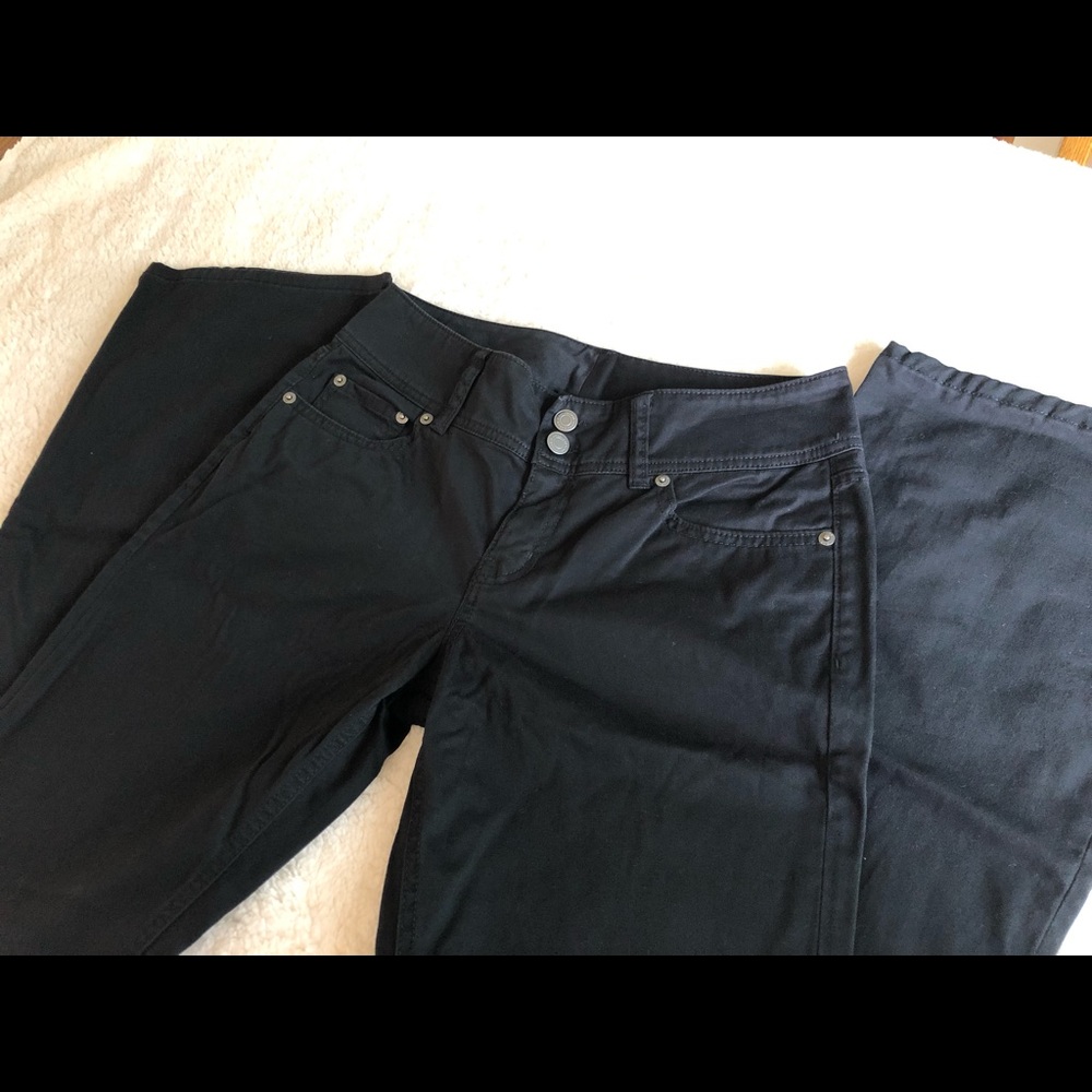 LONDONJEAN Women's Black Boot Cut Jeans